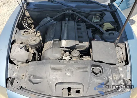 2003 BMW Z4 2.5 z USA, uszkodzony, nr VIN 4USBT33423LS47629